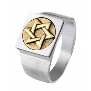 Star of David Ring in Sterling Silver by Rafael Jewelry Star of David Jewelry