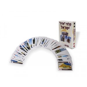 Deck of Playing Cards with Photos of Israeli Landmarks Jewish Home