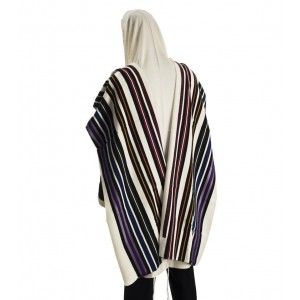 Multicolored Bnei Or Tallit Traditional Tallit