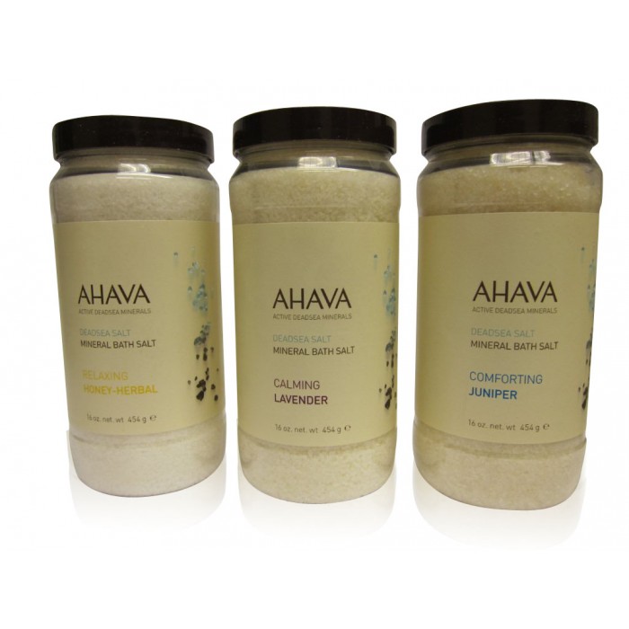AHAVA Mineral Bath Salt Collection