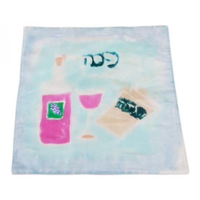 Matzah Cover with Passover Meal Essentials