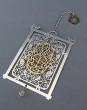 Rectangle Wall Hanging with Embedded Hamsa Hand