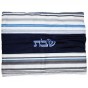 Blech Cover for Hot Plate in Multi-Colored Stripes with Hebrew Text