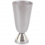 Yair Emanuel Anodized Aluminum Kiddush Cup in Grey with Hammered Nickel Plate